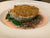 Pistachio Crusted Chilean Sea Bass, with spinach, lentil and Lemon Beurre Blanc Sauce