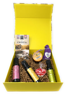 Taste of Croatia Premium Sampler in a luxury gift box.