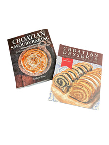 Croatian Cookbooks Set - By Andrea Pisac.